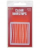 Стопоры для насадок E-S-P Hair Stops -  Clear - 200шт.