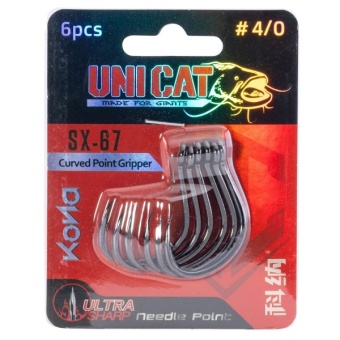 Крючки UNI CAT SX-67 Curved Point Gripper