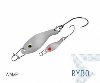 Блесна колеблющаяся Delphin RYBO Spoon / 0,5g - WAMP