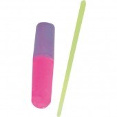 Цилиндр плавающий со стопором IRON TROUT Pilot Stick - Pink/Grey - 8шт.