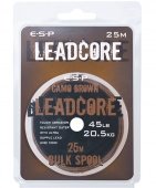Лидкор E-S-P Leadcore / 45lb / 25m