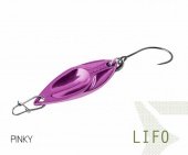 Блесна колеблющаяся Delphin LIFO Spoon / 2,5g - PINKY