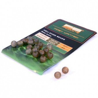 Бусины для оснастки PB Products Heli-Chod Beads / 5mm - Gravel/Weed - 20шт.