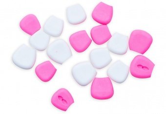 Плавающие приманки E-S-P Big Fluoro Buoyant Sweetcorn - Pink/White - 18шт.