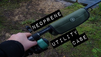Лента для фиксации удилищ с карманом для ракеты/маркера Wychwood NEOPRENE Utility Case