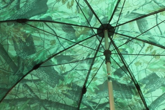 Зонт с задней стенкой Delphin PVC Umbrella / 250 см.